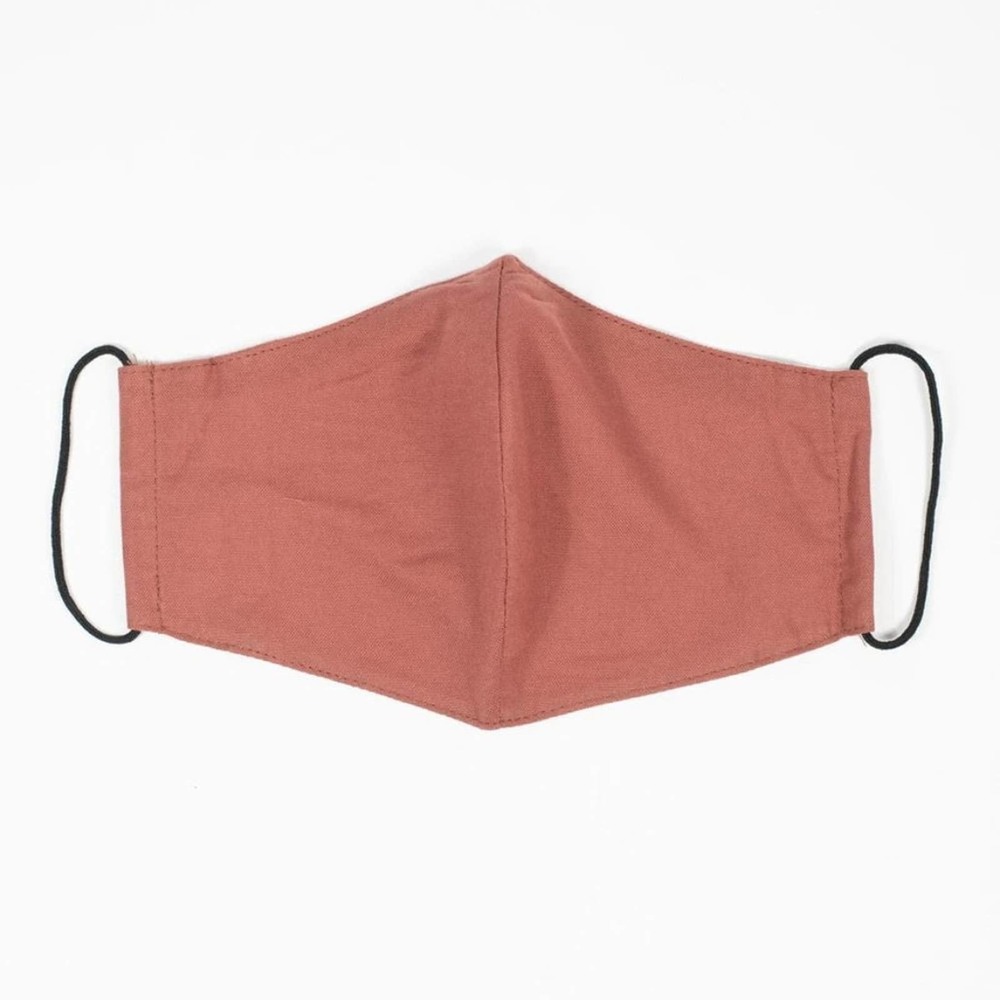 Unique Vintage Mens Face Mask in Cinnamon Brown - One Size